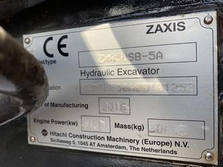 Εκσκαφέας Με Ερπύστριες Hitachi 2016-thumb-2