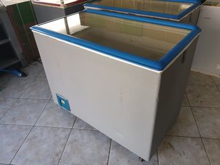 Καταψυκτης 118εκ Crystal με ανοιγομενο τζαμι-thumb-1