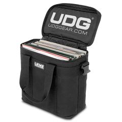 UDG U9500 Ultimate StarterBag - MEDIUM SIZE BAG FOR APPROXIMATELY 50 VINYL BLACK/WHITE - UDG