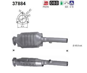 ΚΑΤΑΛΥΤΗΣ VW BORA/GOLF/NEW BEETLE 1.3-1.6cc 2000-2010 KARALOIZOS exhaust