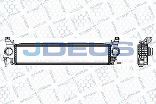 Carro Ψυγείο Intercooler 1.6 (109-111 CDI) (650x143x50) κατάλληλο για MERCEDES VITO 2015- (W447) / 4475010501 - 1 Τεμ