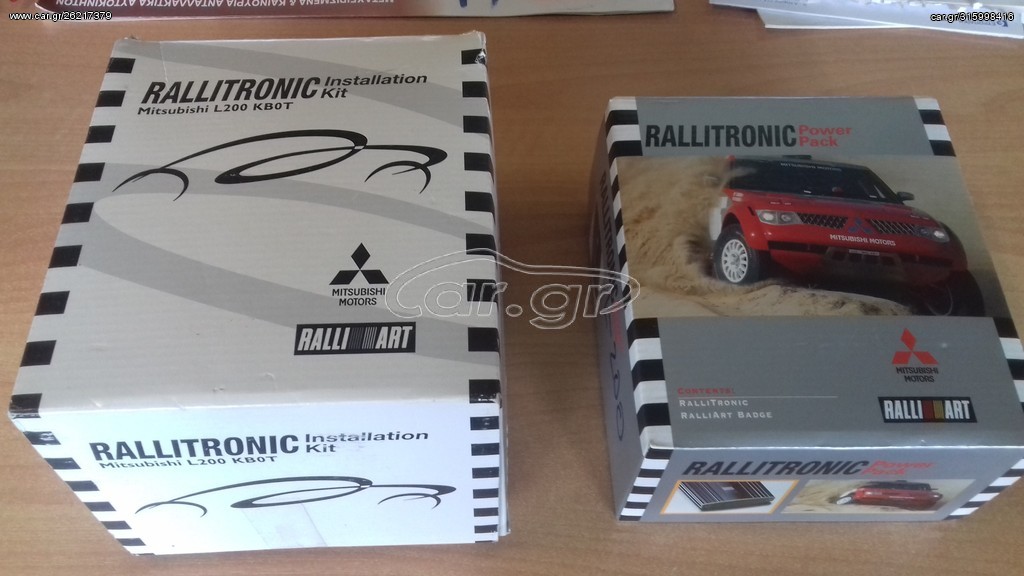 MITSUBISHI L200--ΚΙΤ RALLITRONIC ΑΥΞΗΣΗ ΙΠΠΩΝ ΑΠΟ 136PS ΣΕ 167PS- - ΓΝΗΣΙΑ ΦΑΝΑΡΙΑ ΕΜΠΡΟΣ