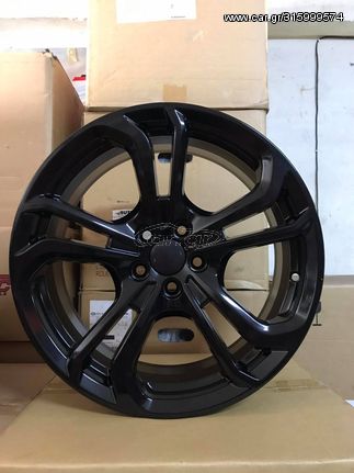 VW Polo Style 7.5x17 5x100 ET40 Black