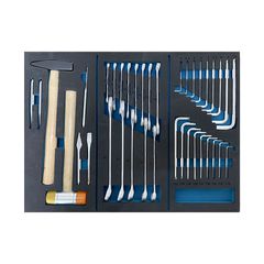 BWR7600SET Εργαλειοφορέας με 6 Συρτάρια & 120 Εργαλεία CR-V - ΕΡΓΑΛΕΙΟΦΟΡΕΙΣ - BORMANN PRO (#035794)-thumb-1