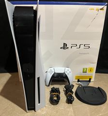 Playstation 5 Μεταχειρισμένο (PS5) Console DISK EDITION + 1 Μοχλό