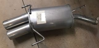 ΤΕΛΙΚΟ ΕΞΑΤΜΙΣΗΣ OPEL CORSA C 00-06 2X84MM ΣΤΡΟΓΓΥΛΟ  L&W OP5002