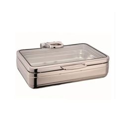 Μπαίν μαρί inox με πάτο sandwich χωρητικότητας 9lt GN1/1 διαστάσεων 48.5x46,5cm Karamco