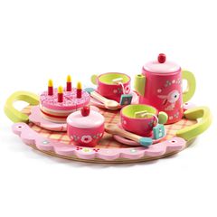 Djeco Δίσκος με τούρτα γενεθλίων 'Ροζ λαγουδάκι'