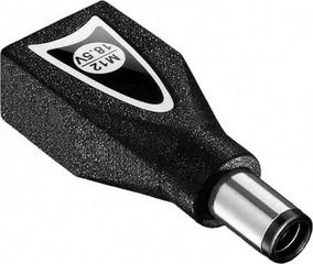 Βύσμα για φορτιστή LAPTOP - M12 18.5V 7.4x5.0mm - HP/COMPAQ (Τ)