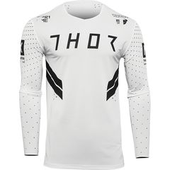 ΜΠΛΟΥΖΑ MX PRIME HERO JERSEY BLACK/WHITE| THOR