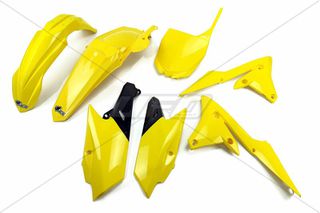 Κωδ.220260 UFO σετ πλαστικά YAKIT318-101 για YAMAHA YZ 250 F 14-18 / YAMAHA YZ 450 F 14-17 κίτρινο τηλ.215-215-8211