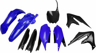 ---Κλειστά έως 21/8/2026--- UFO σετ πλαστικά YAKIT321OFFICIA MX YAMAHA YZ 450 F 18-19 μαύρο-μπλε