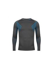 Alpinus Active Base Layer GT43860 Ανδρική Ισοθερμική Μακρυμάνικη Μπλούζα Γκρι