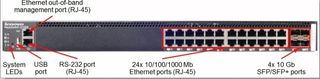 Lenovo IBM G7028 24 x 1G  + 4 x 10G SFP + Port Ethernet Switch 7309-HCP - SKJ