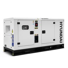 Γεννήτρια πετρελαίου 22 KVA HYUNDAI DHY22KSE 40E23 τριφασική υδρόψυκτη 1500 στροφών Κλειστού τύπου ( 40E23 )