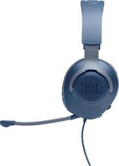 JBL Quantum 100 Μπλε Ενσύρματα Over Ear Gaming Ακουστικά *