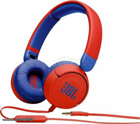 JBL JR310 Κόκκινα Παιδικά Ακουστικά Κεφαλής (JBLJR310RED) *