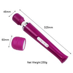 Stymulator-Magic Massager Wand USB White 10 Function-thumb-6
