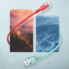 Joyroom Liquid Silicone Data Cable N2 USB-A / Lightning 2.4A 1.2m - White-thumb-4