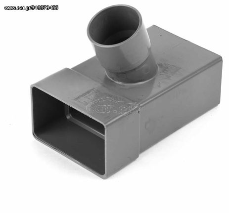 Υδροροης Πλαστικό  Ημιταφ 6*10 *φ50 πλαγιο-καθετο