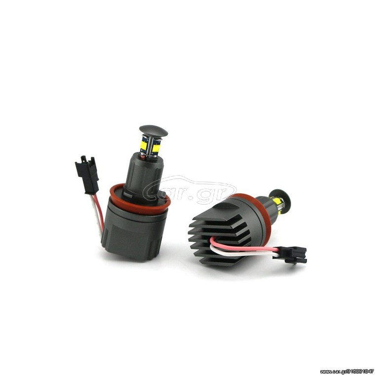 40W led H8 για γνήσια angel eyes BMW E60 2008+ E90 2008+ E92 X6 E70 X5 2τμχ.   