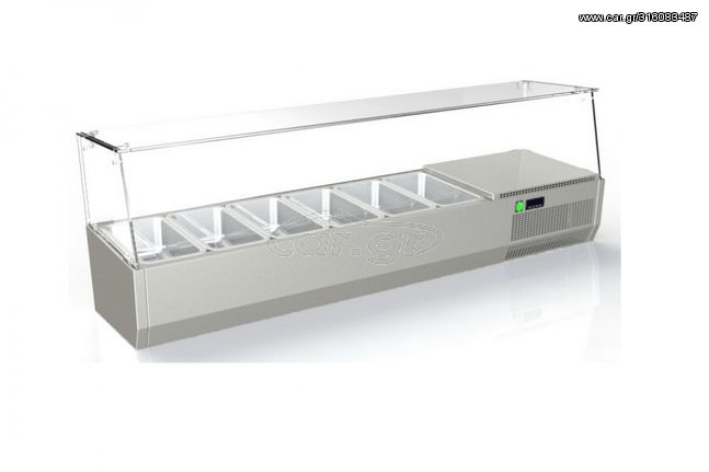 Επιτραπέζιο ψυγείο σαλατών - Κωδ: VR-136-5
