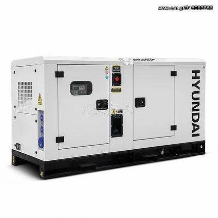 Γεννήτρια πετρελαίου 73 KVA HYUNDAI DHY75KSE 40E76 τριφασική υδρόψυκτη 1500 στροφών Κλειστού τύπου ( 40E76 )