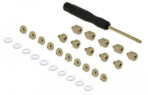 Delock Mounting Kit για M.2 SSD / Module, 31τμχ