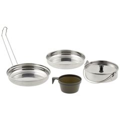 Σετ Μαγειρέματος Mess Kit Stainless Steel 5-Part MFH