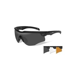 Γυαλιά Wiley X Rogue Ballistic Eyeshields - Black Frame - Smoke/Clear/Light Rust (2852)