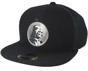 Darth Vader Metal Badge Snapback Cap (Black)