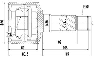 ΜΠΙΛΙΟΦΟΡΟΣ ΕΩΤΕΡΙΚΟΣ ΔΕΞΙΟΣ FORD RANGER(2006-2012) - MAZDA B-SERIES 