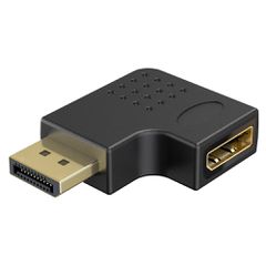 Αντάπτορας GOOBAY DisplayPort 77132, 8K/144Hz, γωνιακός, μαύρος