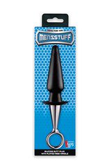 MENZSTUFF ANAL PLUG WITH PLATED HANDLE