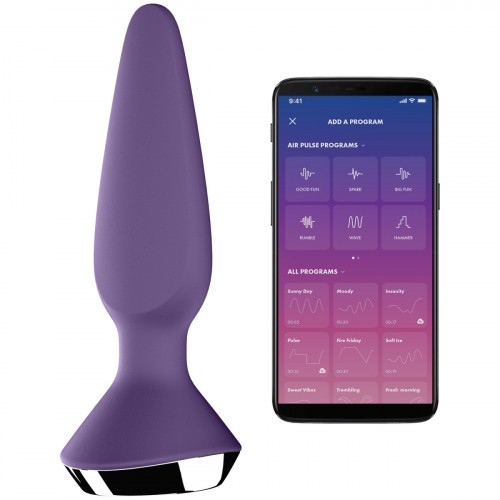 Satisfyer PLUG-ILICIOUS 1 Vibrating Anal Plug PURPLE