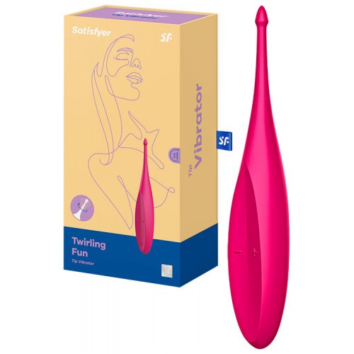 Satisfyer Twirling Fun Pinpoint Vibrator Pink