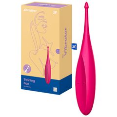 Satisfyer Twirling Fun Pinpoint Vibrator Pink