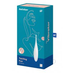 Satisfyer Twirling Fun Pinpoint Vibrator WHITE-thumb-3