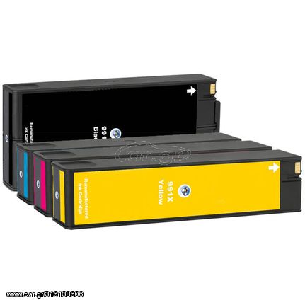 Συμβατό M0J94AE PageWide (Inkjet) Magenta high yield cartridge - 991X για Hp PageWide Enterprise Color 755/ 774/ 779 MFP/  Pro 750/ Pro 772/ Pro 777