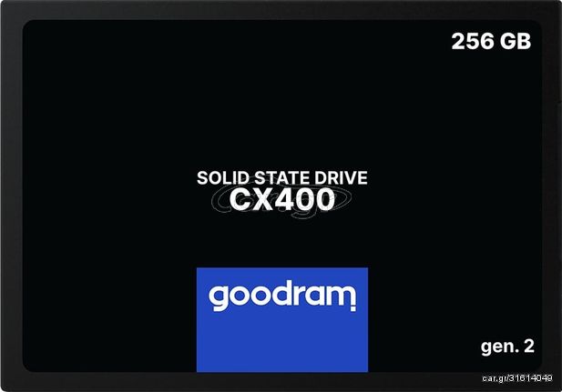 Goodram CX400 gen.2 2.5" 256 GB Serial ATA III 3D TLC  NAND