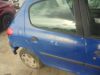 PEUGEOT  206'  '98'-04' -  Γρύλλοι-Μηχανισμοί Παραθύρων πισω  δεξια-Κλειδαριές