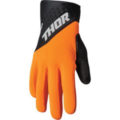 ΓΑΝΤΙΑ MX SPECTRUM COLD WEATHER ORANGE/BLACK GLOVES| THOR