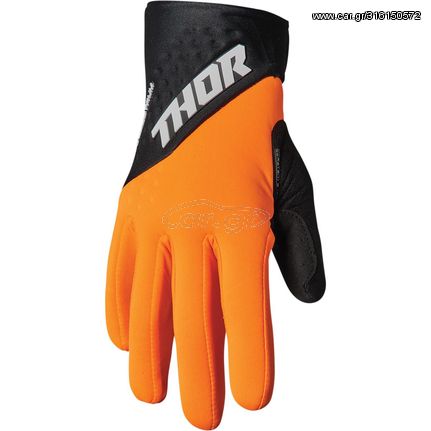 ΓΑΝΤΙΑ MX SPECTRUM COLD WEATHER ORANGE/BLACK GLOVES| THOR