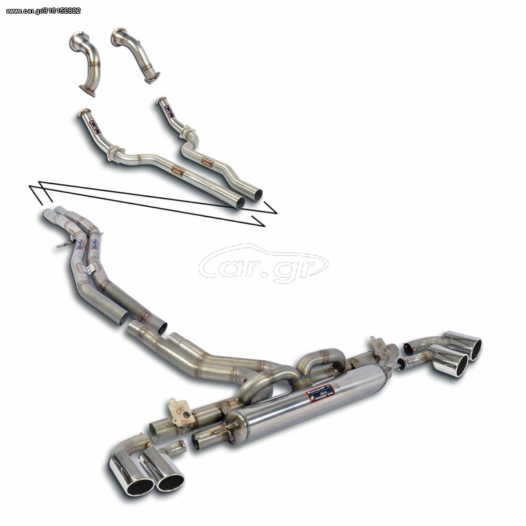 PORSCHE SUPERSPRINT PERFORMANCE EXHAUST SYSTEM 