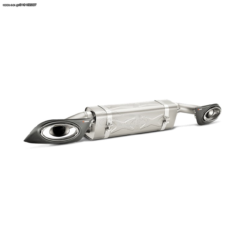 PORSCHE 991 TURBO S AKRAPOVIC EXHAUST 