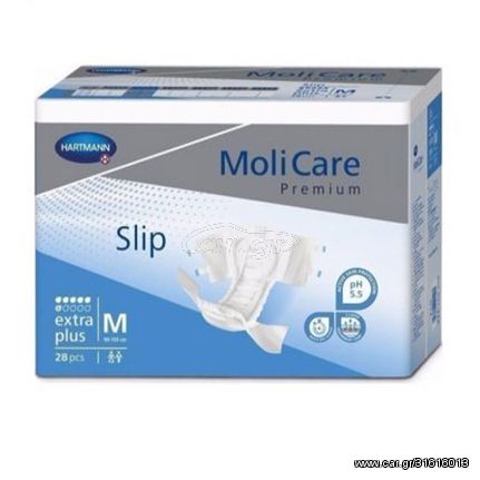 Πάνα ημέρας αυτοκόλλητη Hartmann Molicare Premium Slip Extra Plus Μedium (30 τεμάχια)