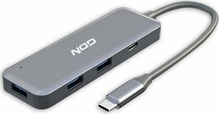 USB 3.1 Type-C hub NOD Hybrid αλουμινίου, 4 θυρών