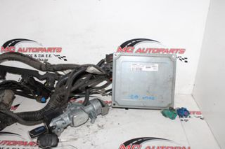 Εγκέφαλος  σετ  FORD FOCUS (2004-2008)  5M51-12A650-GF   κλειδαριά με κλειδί