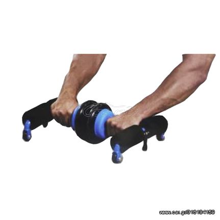 ΡΟΔΑ ΕΚΓΥΜΝΑΣΗΣ ΣΩΜΑΤΟΣ MULTIFUNCTIONAL ABDOMINAL WHEEL BLUE