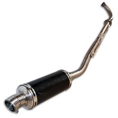 Εξάτμιση ολόσωμη κοντή inox με μπούκα Yamaha Crypton-S 115 Protecht